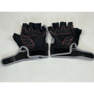 Nishiki Bicycle Bike Riding Gloves Fingerless Gray